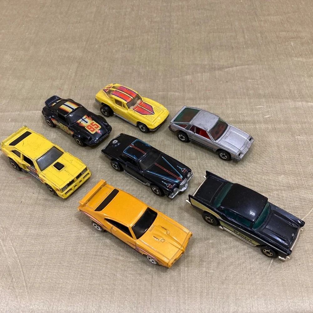 Variety of Die-Cast Toy Cars